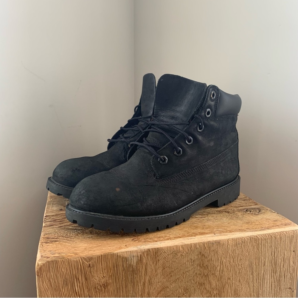 Black Timberland Boots Size 7 Men’s